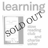画像: Slow Reading Club and Charlie Usher "LEARNING" [2CD +  large fold-out poster]