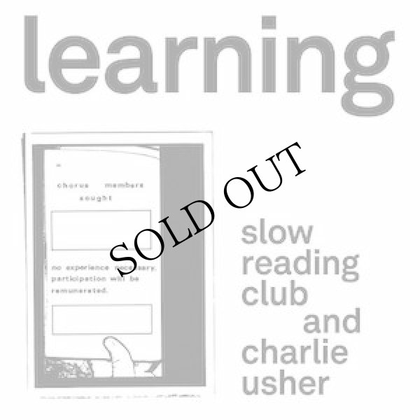 画像1: Slow Reading Club and Charlie Usher "LEARNING" [2CD +  large fold-out poster]