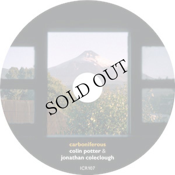 画像2: Colin Potter & Jonathan Coleclough "Carboniferous" [CD]