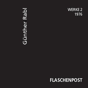 画像: Gunther Rabl "Werke 2" [CD]