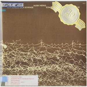 画像: Lew Corelis, Jack Schrage, Musik Werks "Songs You've Never Heard Before, Intersketches" [CD-R]