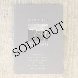 画像: Katharina Klement "MONOLITH - Wasserlauf" [64 page hardcover book + CD]