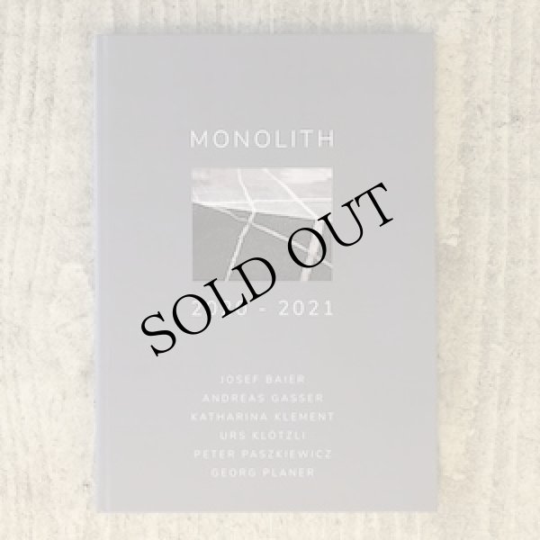 画像1: Katharina Klement "MONOLITH - Wasserlauf" [64 page hardcover book + CD]