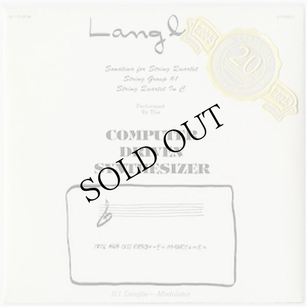 画像1: H.J. Langlie "CMOS Recordings" [2CD-R]