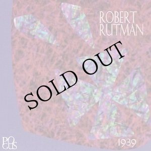 画像: Robert Rutman "1939" [CD]