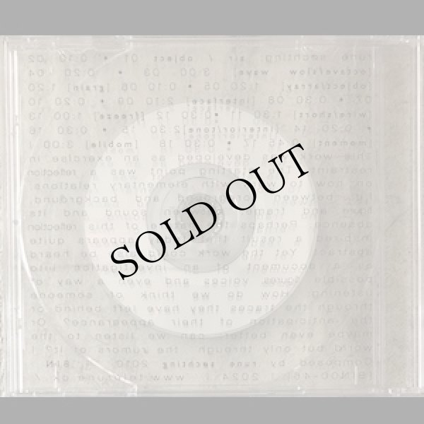 画像2: Rune Sochting "Air / Object" [Mini CD-R]