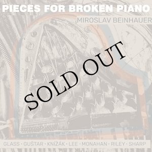 画像: Miroslav Beinhauer performing Terry Riley, Philip Glass, Milan Knízak, Gordon Monahan... "Pieces for Broken Piano" [CD]