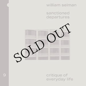 画像: William Selman "Sanctioned Departures" [CD]