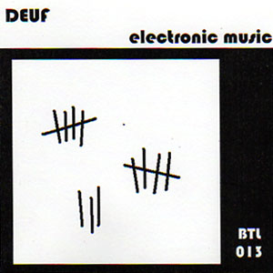画像1: Deuf "Electronic Music" [CD-R]