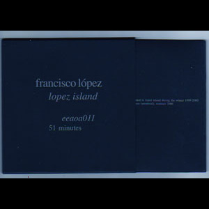 画像2: Francisco Lopez "Lopez Island" [CD]