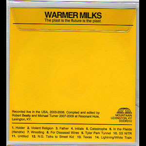 画像2: Warmer Milks "The Plast Is The Fluture Is The Plast" [CD-R]