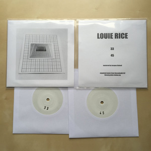 画像2: Louie Rice "33/45" [7"]