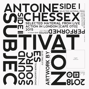 画像1: Antoine Chessex "Subjectivation" [LP]