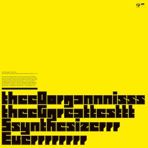 画像1: Charlemagne Palestine "theeOorgannnissstheeGgreattestttSsynthesizerrrEverrrrrrrr" [LP + 12-page booklet]