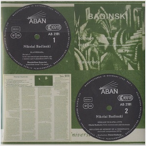 画像2: Nikolai Badinski "ABAN Electronic Recordings" [2CD-R]