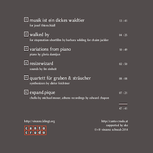 画像2: Vinzenz Schwab "dings #1" [CD]