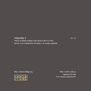 画像2: Vinzenz Schwab "maander 2" [CD]