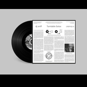画像3: dj sniff "Turntable Solos" [LP]