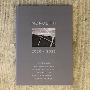 画像1: Katharina Klement "MONOLITH - Wasserlauf" [64 page hardcover book + CD]