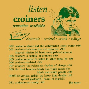 画像4: Croiners "Music To Listen To Other Tapes By" [CD]