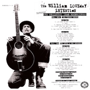 画像3: Billy Childish / William Loveday Intention "Great Loveday Wonder : The Collected Demo Recordings" [2LP]