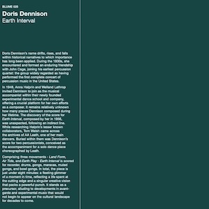 画像1: Doris Dennison "Earth Interval" [1side LP + Large Booklet]