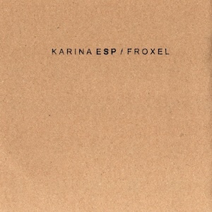 画像1: Karina ESP / Froxel "Fragment Series 1" [8" Clear Lathe-Cut Vinyl]