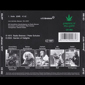 画像2: Eiliff "Bremen 1972" [CD]