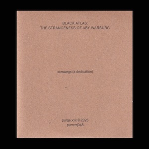 画像1: xcrswegx "Black Atlas: The Strangeness of Aby Warburg" [CD]